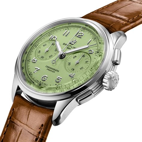 breitling premier pistachio|40mm heritage pistachio green.